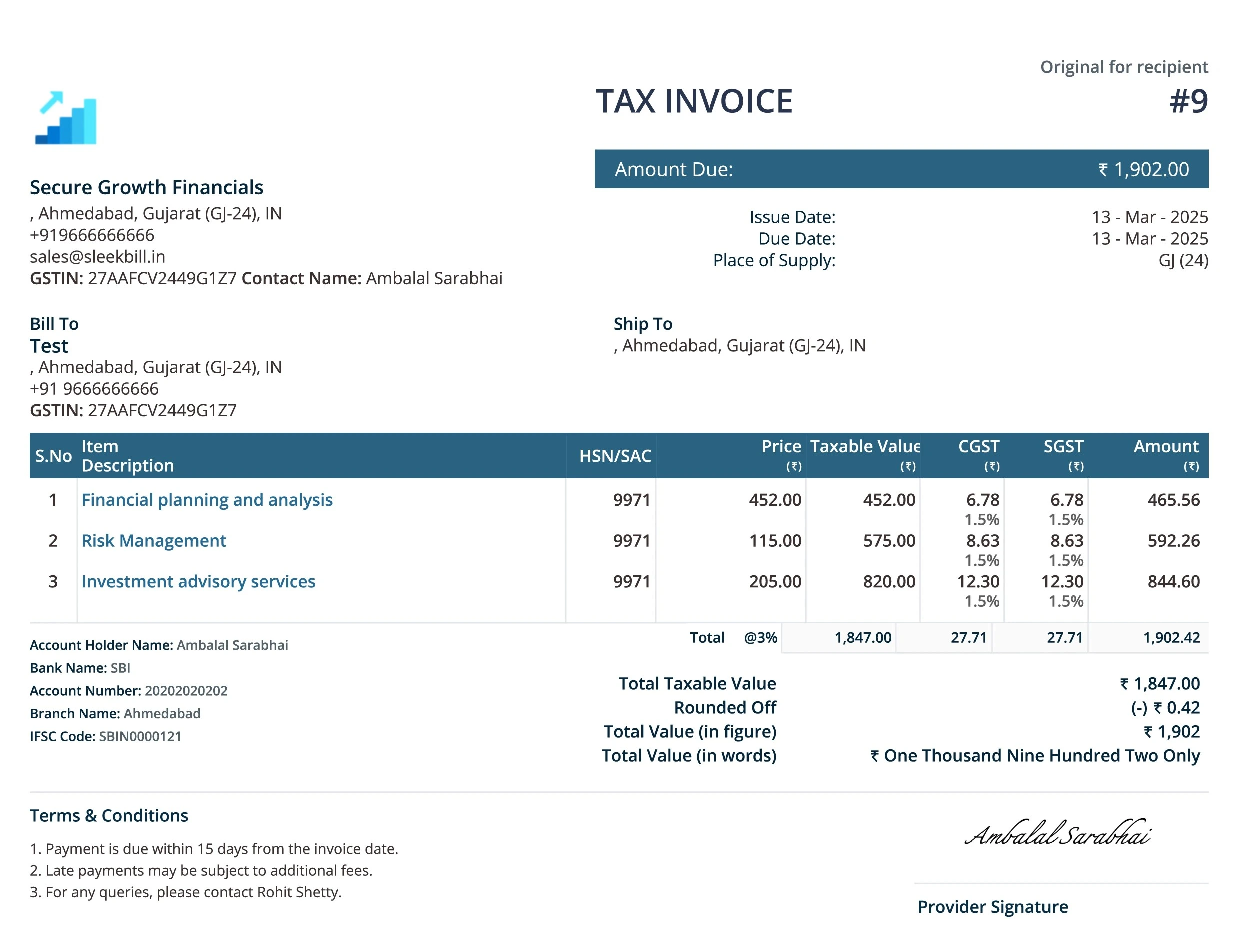 Invoice